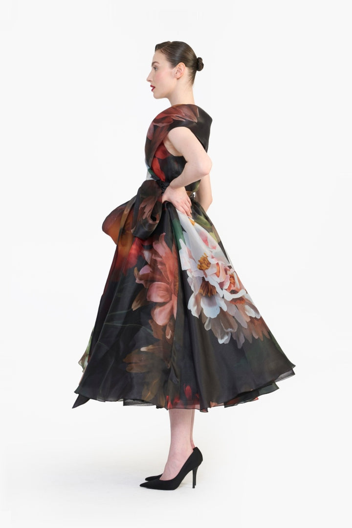 SHAWL COLLAR WRAP DRESS