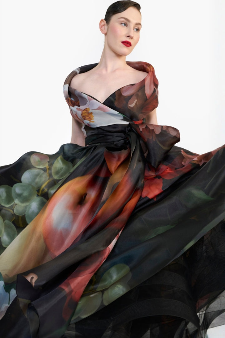 SHAWL COLLAR WRAP DRESS