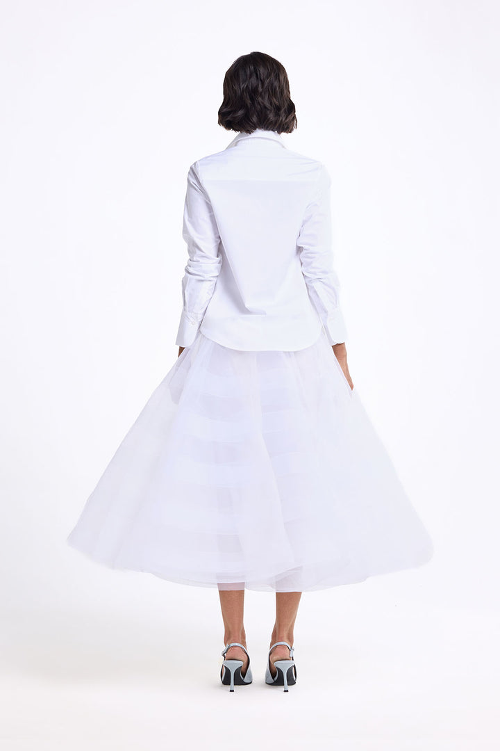 FITTED EMBROIDERED SHIRT