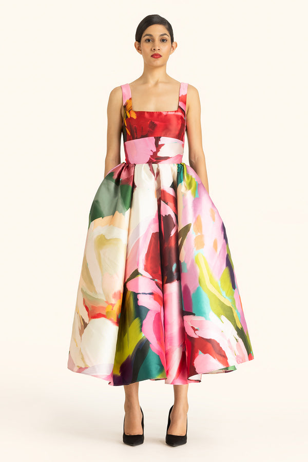 Square Neck Midi