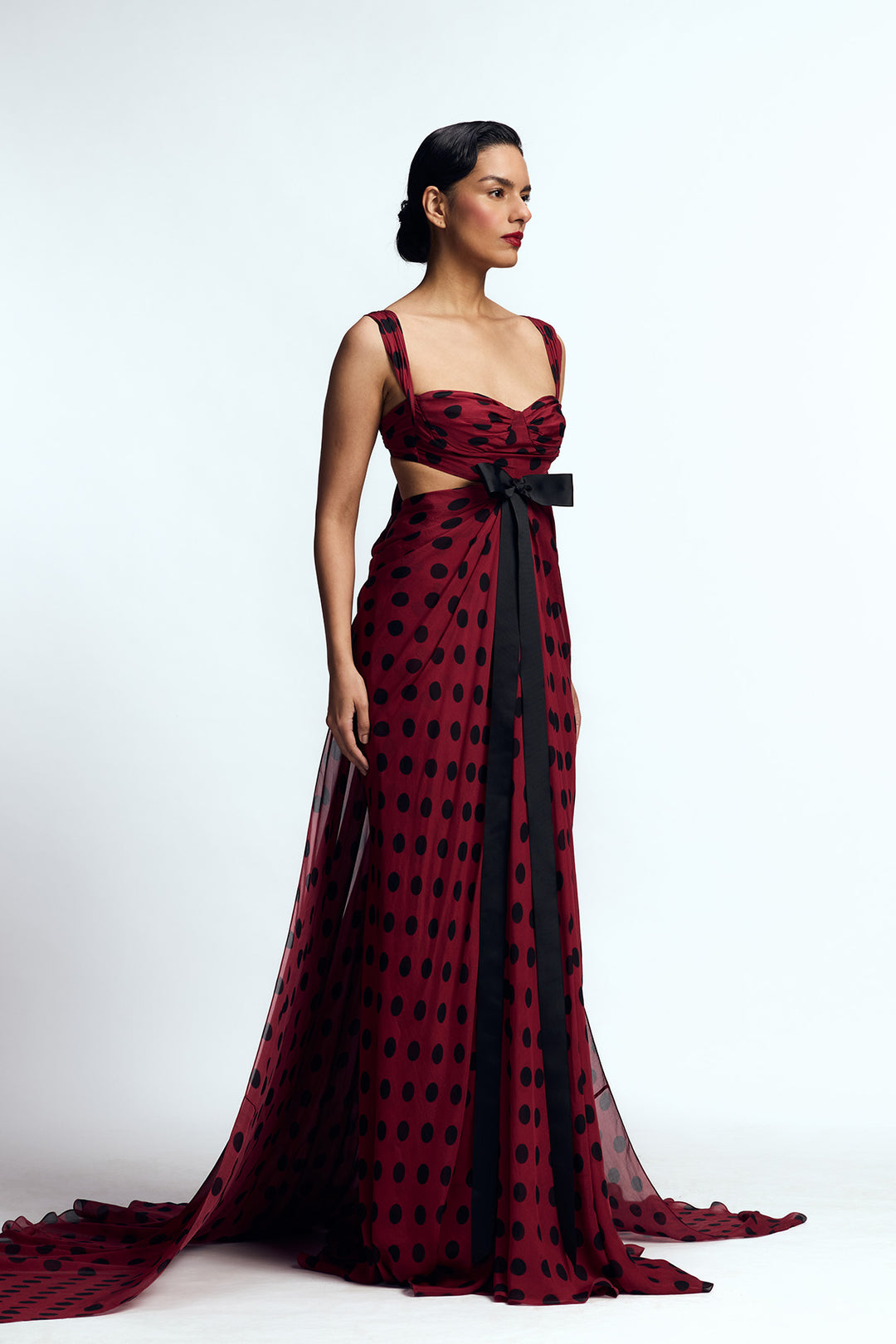 MERMAID CUT-OUT GOWN