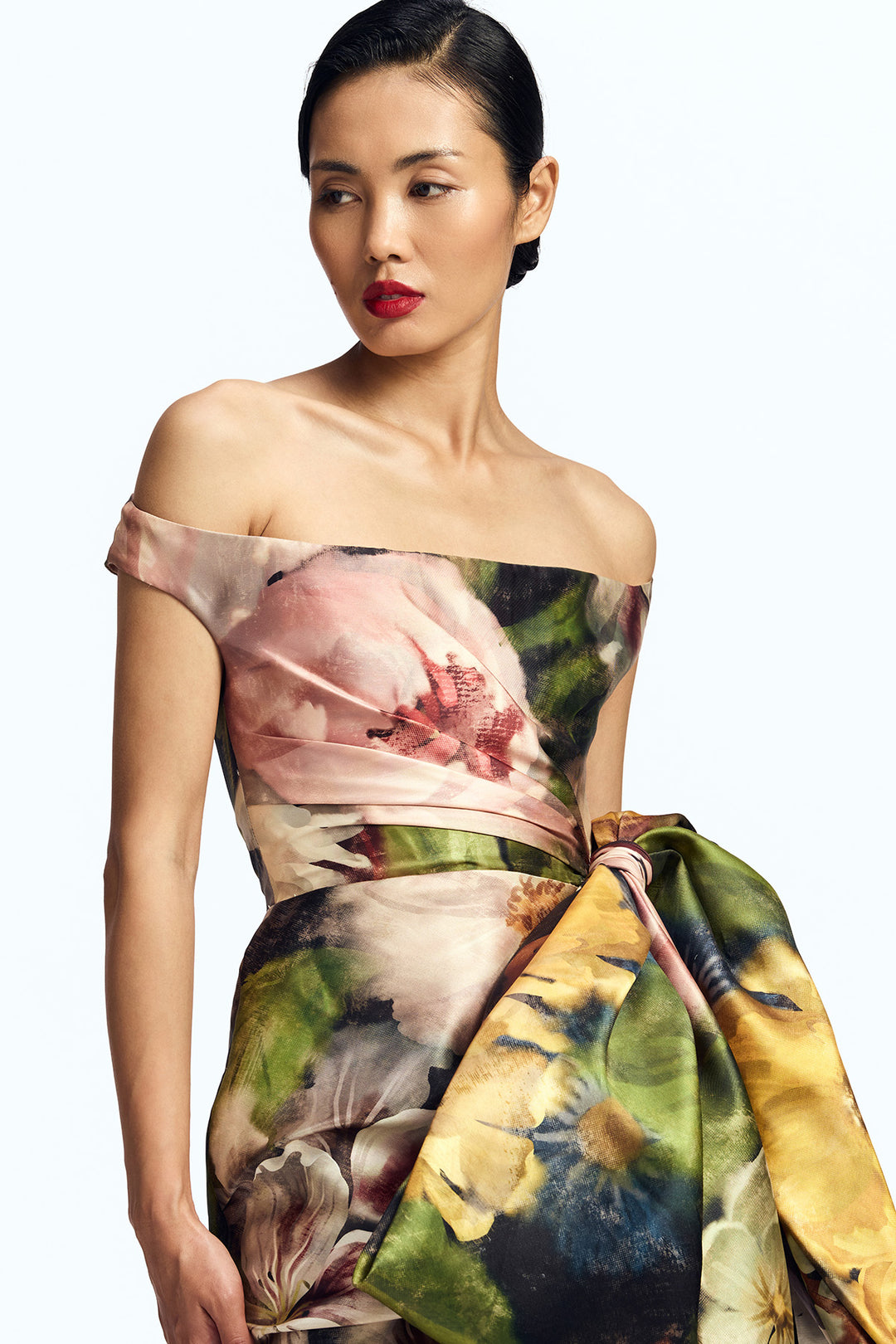 OFF-SHOULDER MINI DRESS