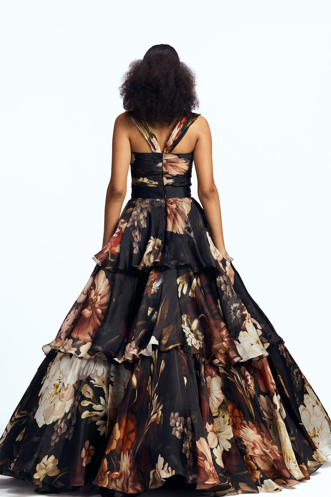 THREE -TIERED GOWN