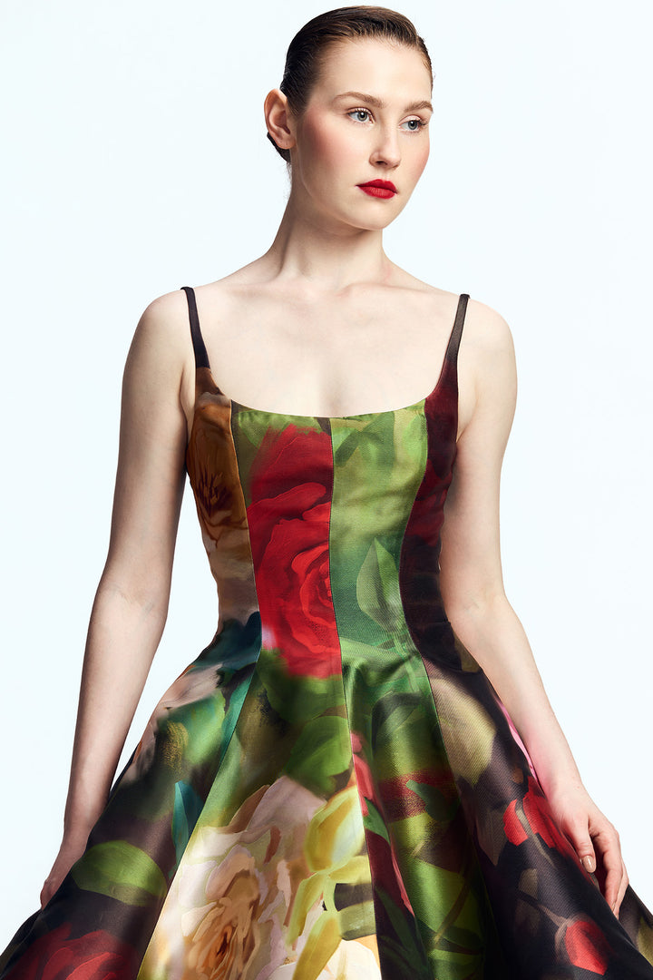 TWO-TIERED GOWN