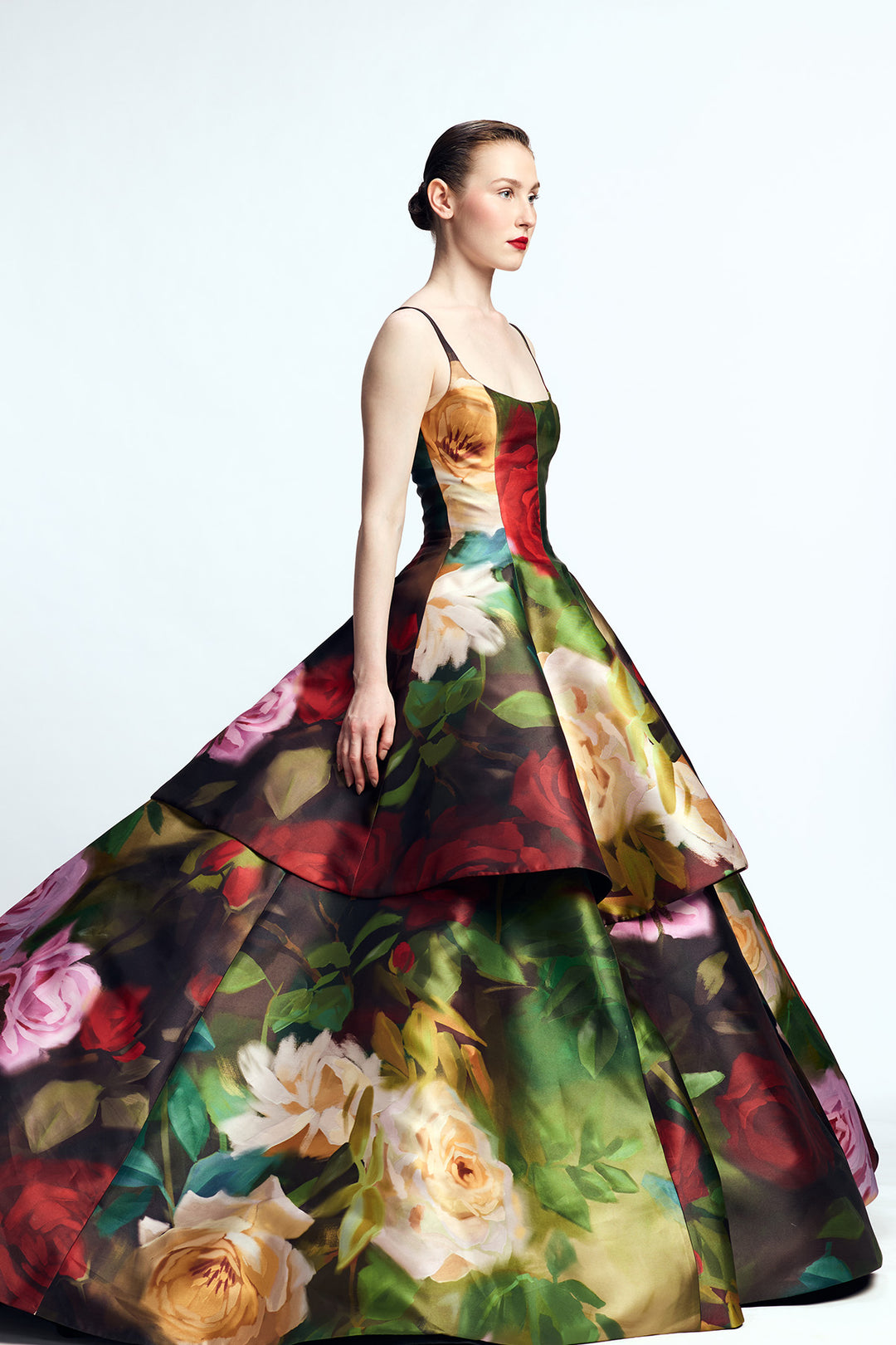 TWO-TIERED GOWN