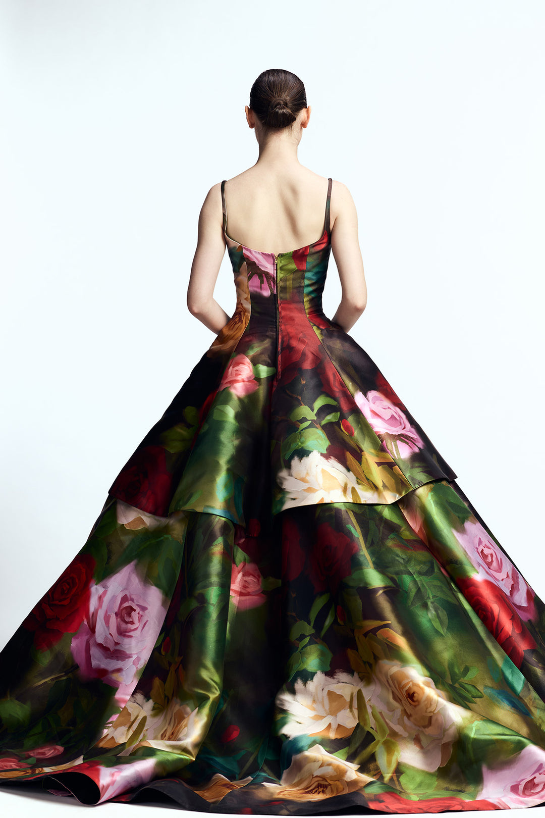 TWO-TIERED GOWN