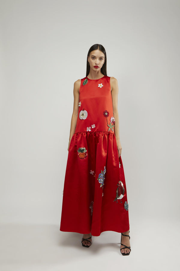 shift maxi dress